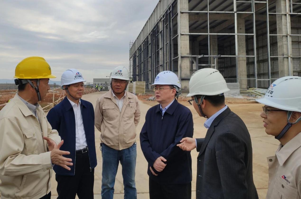 江西省吉安市委常委、副市长漆海云一行 来我司江西子公司实地巡察(图1) 江西省吉安市委常委、副市长漆海云一行 来我司江西子公司实地巡察(图1)