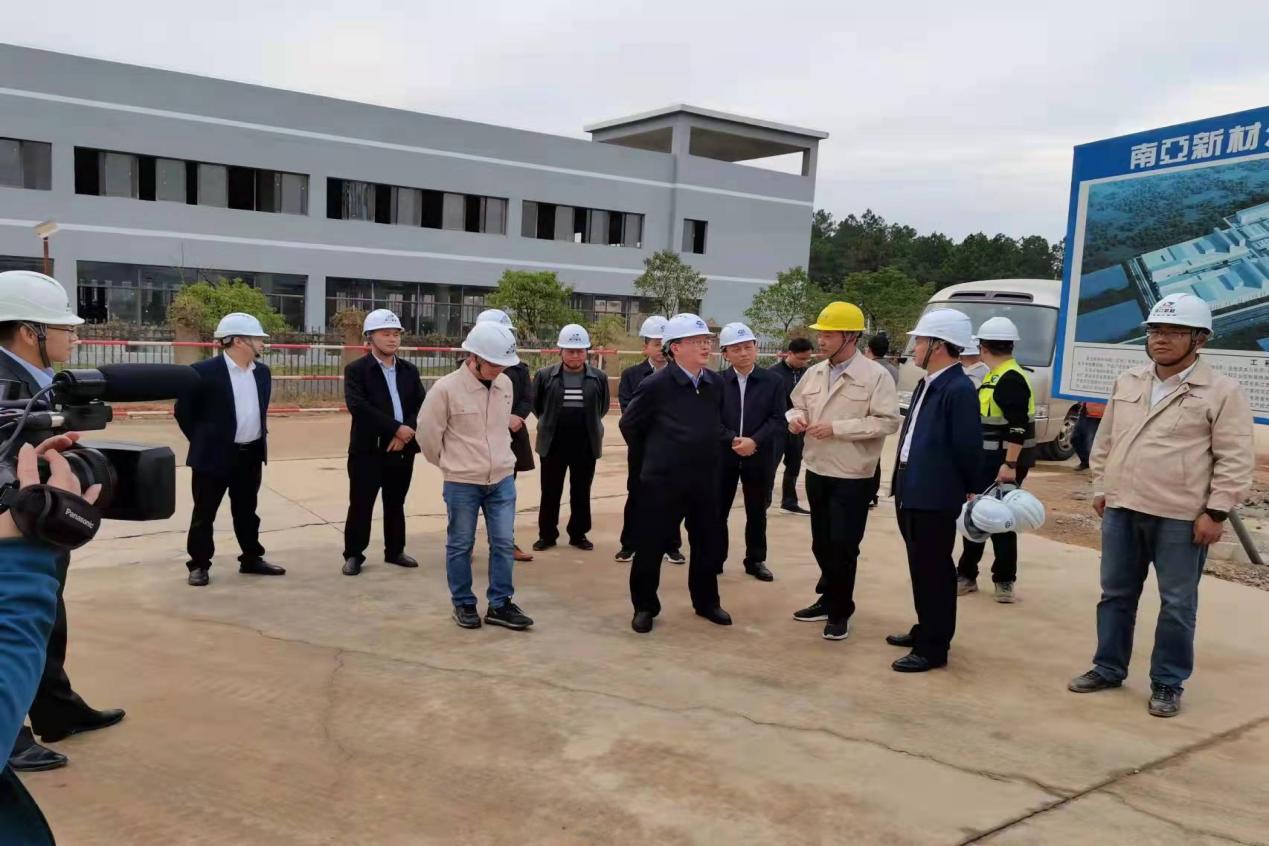 江西省吉安市委常委、副市长漆海云一行 来我司江西子公司实地巡察(图2) 江西省吉安市委常委、副市长漆海云一行 来我司江西子公司实地巡察(图2)